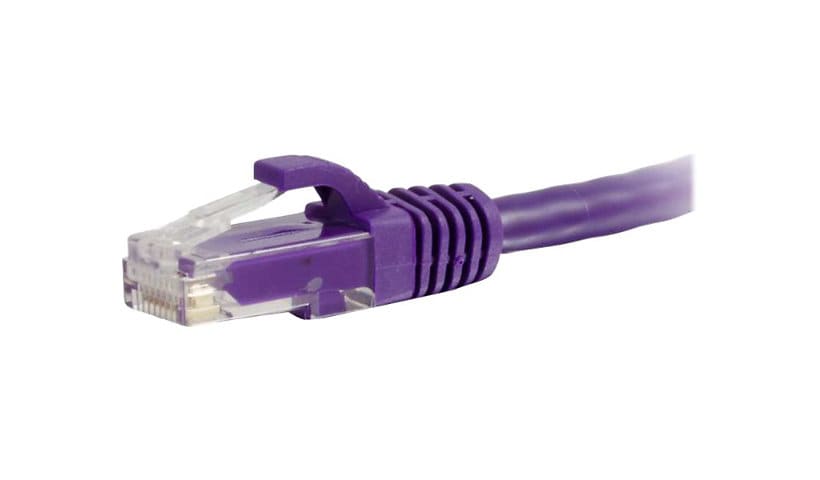 C2G 7ft Cat5e Snagless Unshielded (UTP) Network Patch Ethernet Cable Purple
