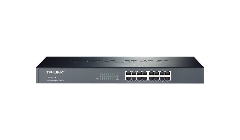 TP-Link TL-SG1016 - switch - 16 ports - rack-mountable
