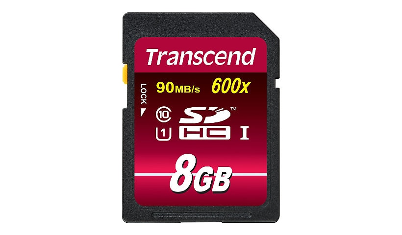 Transcend Ultimate - flash memory card - 8 GB - SDHC UHS-I
