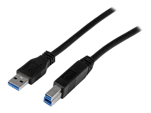 StarTech.com 2m (6 ft) Certified SuperSpeed USB 3.0 (5Gbps) A to B Cable - M/M