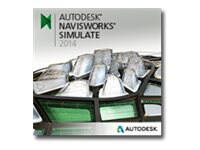 Autodesk NavisWorks Simulate 2014 - New License - 1 seat