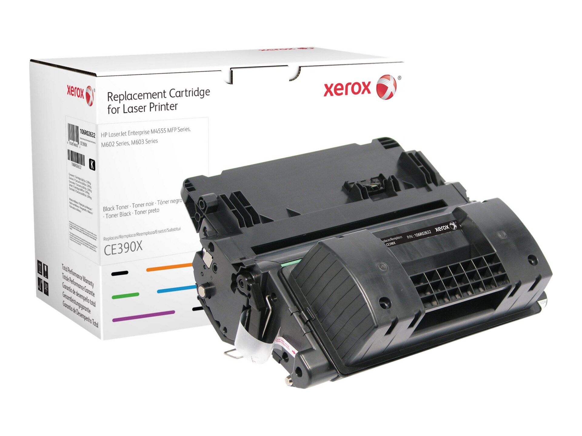Xerox - black - compatible - toner cartridge (alternative for: HP CE390X)
