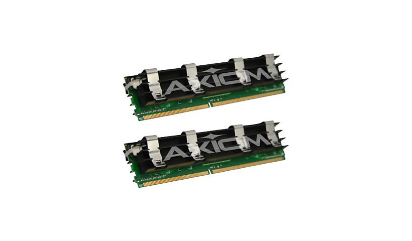 Axiom AX - DDR2 - kit - 4 GB: 2 x 2 GB - FB-DIMM 240-pin - 800 MHz / PC2-6400 - fully buffered