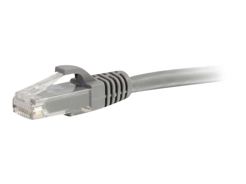 C2G 2ft Cat5e Snagless Unshielded (UTP) Network Patch Ethernet Cable-Gray - patch cable - 2 ft - gray