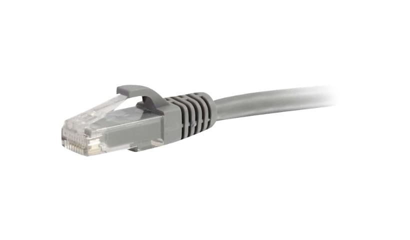 C2G 2ft Cat5e Snagless Unshielded (UTP) Network Patch Ethernet Cable-Gray - patch cable - 2 ft - gray