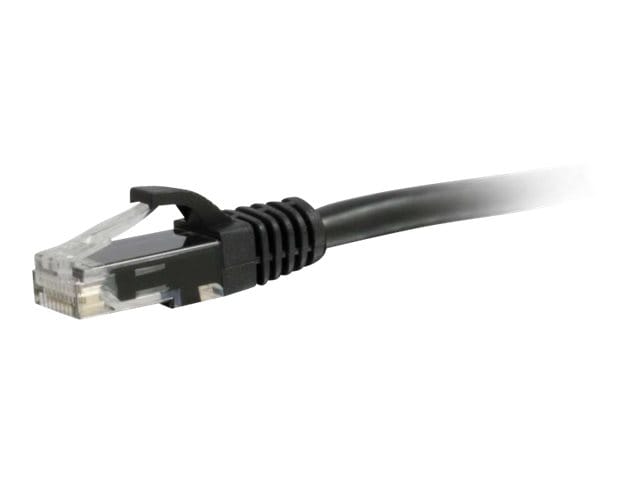 C2G 20ft Cat5e Snagless Unshielded (UTP) Ethernet Cable - Cat5e Network Patch Cable - PoE - Black