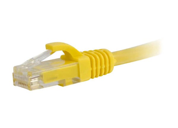C2G Cat5e Snagless Unshielded (UTP) Network Patch Cable - patch cable - 4 ft - yellow