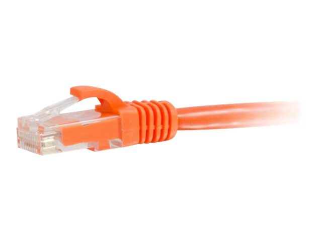 C2G Cat5e Snagless Unshielded (UTP) Network Patch Cable - patch cable - 8 ft - orange