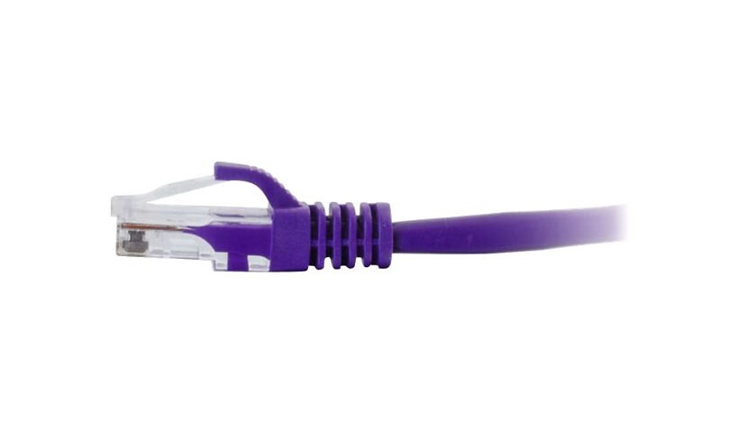 C2G 25ft Cat5e Snagless Unshielded UTP Network Patch Ethernet Cable Purple