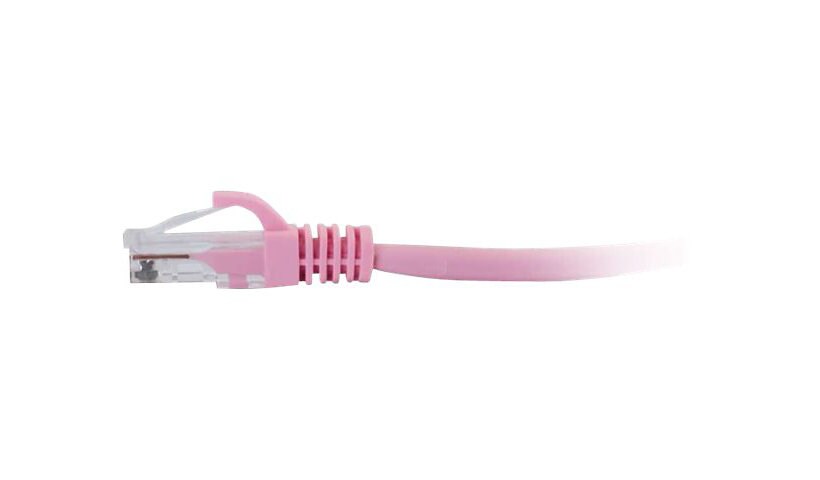 C2G 7ft Cat5e Snagless Unshielded (UTP) Network Patch Ethernet Cable - Pink