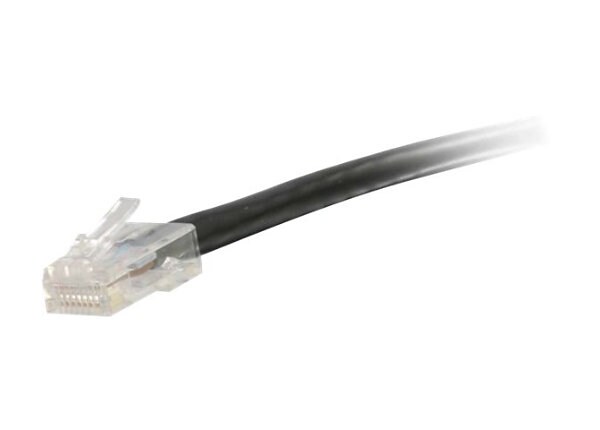 C2G Cat5e Non-Booted Unshielded (UTP) Network Patch Cable - patch cable - 8 ft - black