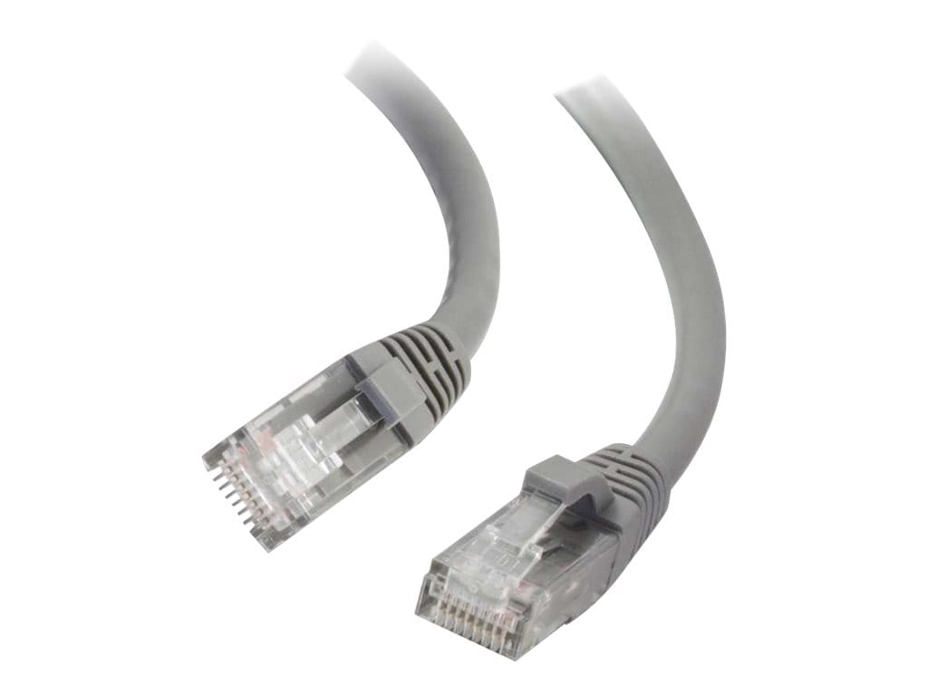 C2G 2ft Cat6 Snagless Unshielded (UTP) Ethernet Cable - Cat6 Network Patch Cable - PoE - Gray