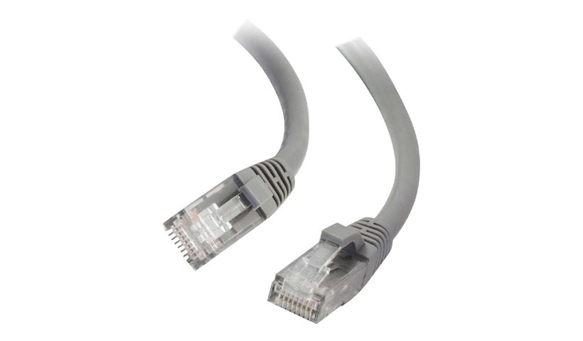 C2G 2ft Cat6 Snagless Unshielded (UTP) Ethernet Cable - Cat6 Network Patch Cable - PoE - Gray