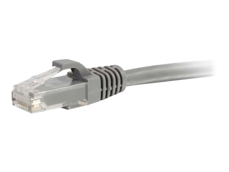 C2G 20ft Cat6 Snagless Unshielded (UTP) Ethernet Cable - Cat6 Network Patch Cable - PoE - Gray