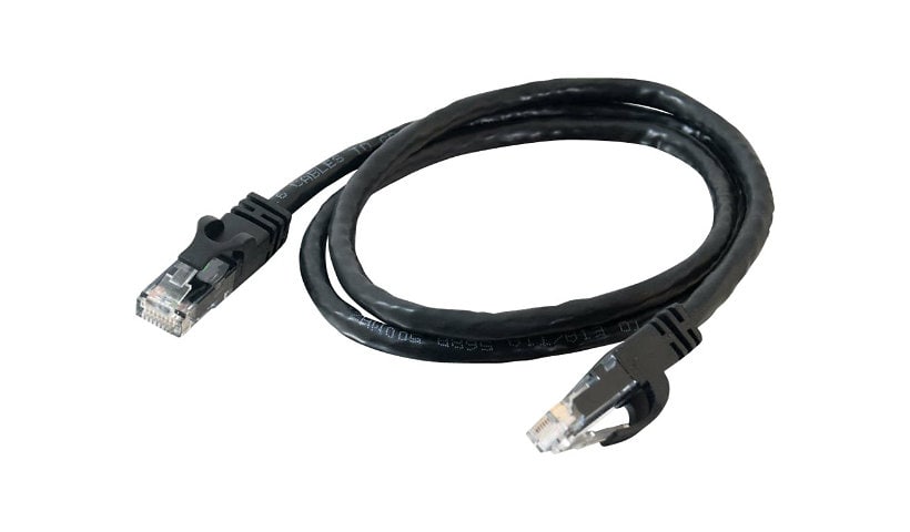 C2G 30ft Cat6 Snagless Unshielded (UTP) Ethernet Cable - Cat6 Network Patch Cable - PoE - Black