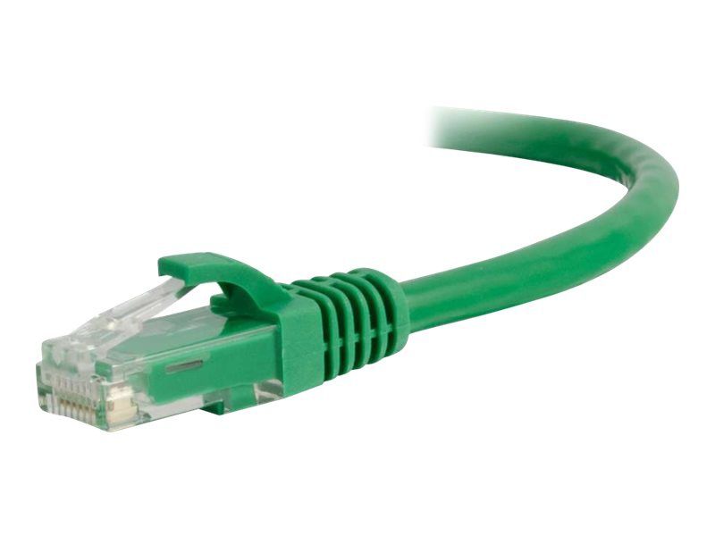 C2G 12ft Cat6 Snagless Unshielded (UTP) Ethernet Cable - Cat6 Network Patch Cable - PoE - Green