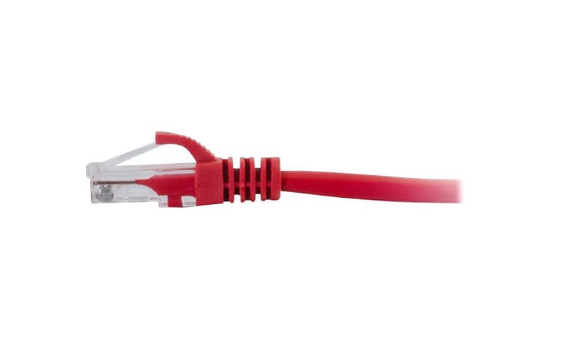 C2G 2ft Cat6 Snagless Unshielded (UTP) Ethernet Cable - Cat6 Network Patch Cable - PoE - Red