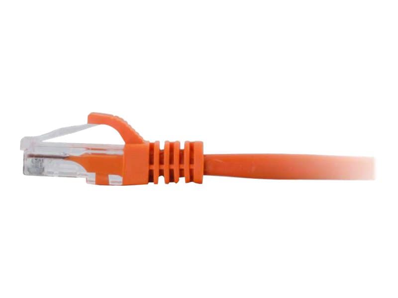 C2G 15ft Cat6 Snagless Unshielded (UTP) Ethernet Cable - Cat6 Network Patch Cable - PoE - Orange