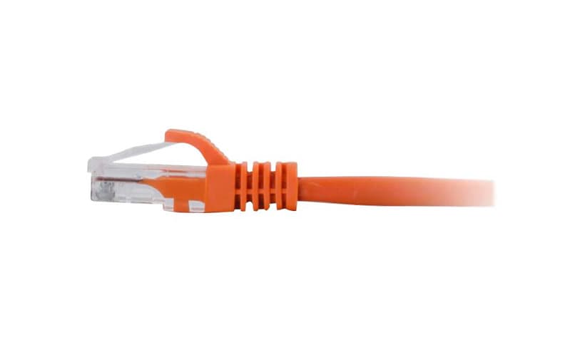 C2G 15ft Cat6 Snagless Unshielded (UTP) Ethernet Cable - Cat6 Network Patch Cable - PoE - Orange