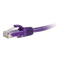 C2G 8ft Cat6 Snagless Unshielded (UTP) Ethernet Cable - Cat6 Network Patch Cable - PoE - Purple