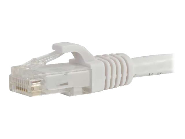 C2G 12ft Cat6 Snagless Unshielded (UTP) Ethernet Cable - Cat6 Network Patch Cable - PoE - White