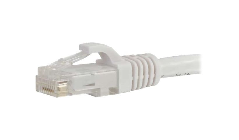 C2G 12ft Cat6 Snagless Unshielded (UTP) Ethernet Cable - Cat6 Network Patch Cable - PoE - White