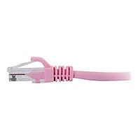 C2G 2ft Cat6 Snagless Unshielded (UTP) Ethernet Cable - Cat6 Network Patch Cable - PoE - Pink