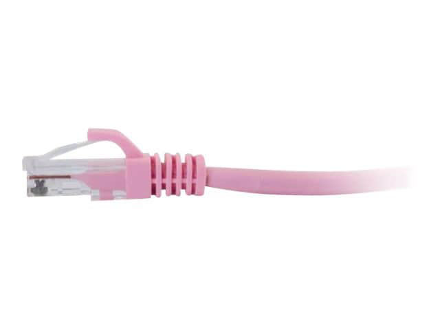 C2G 5ft Cat6 Snagless Unshielded (UTP) Ethernet Cable - Cat6 Network Patch Cable - PoE - Pink