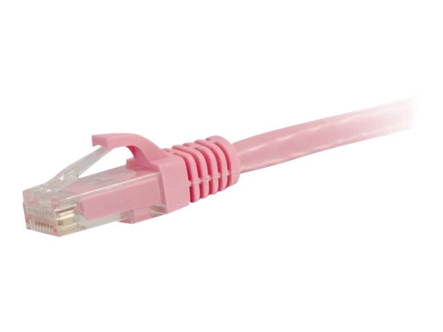 C2G 9ft Cat6 Snagless Unshielded (UTP) Ethernet Network Patch Cable - Pink - patch cable - 2.74 m - pink