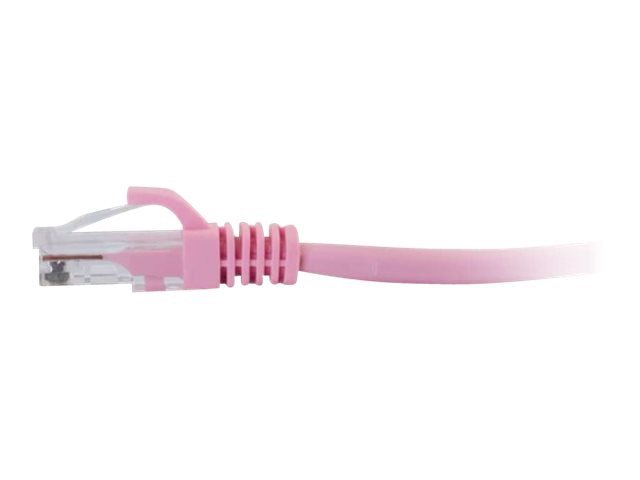 C2G 25ft Cat6 Snagless Unshielded (UTP) Ethernet Network Patch Cable - Pink - patch cable - 7.62 m - pink