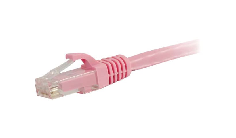 C2G 35ft Cat6 Snagless Unshielded (UTP) Ethernet Cable - Cat6 Network Patch Cable - PoE - Pink