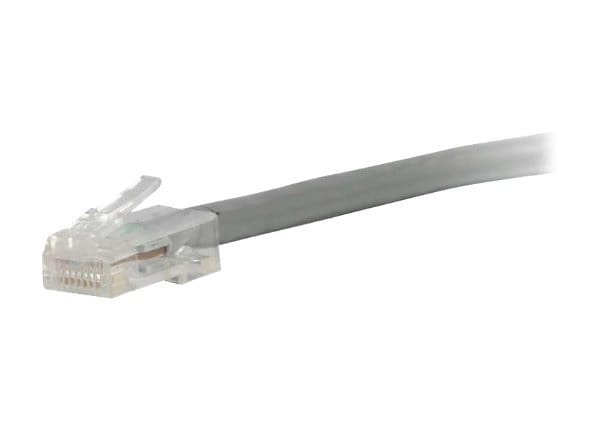 C2G 2ft Cat6 Non-Booted Unshielded (UTP) Ethernet Cable - Cat6 Network Patch Cable - PoE - Gray