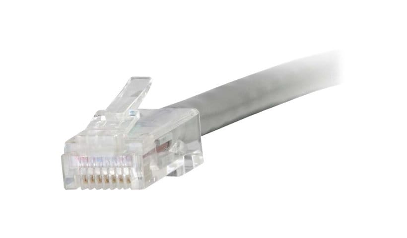 C2G 3ft Cat6 Non-Booted Unshielded (UTP) Ethernet Cable - Cat6 Network Patch Cable - PoE - Gray