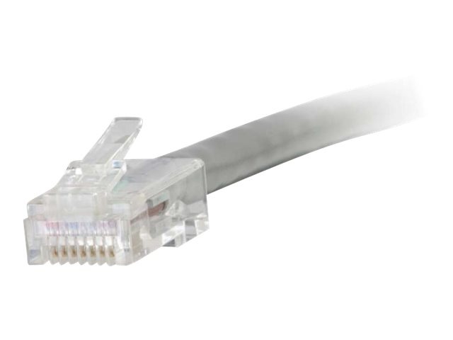 C2G 8ft Cat6 Non-Booted Unshielded (UTP) Ethernet Network Patch Cable - Gra