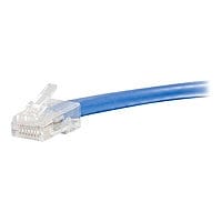 C2G 1ft Cat6 Non-Booted Unshielded (UTP) Ethernet Cable - Cat6 Network Patch Cable - PoE - Blue