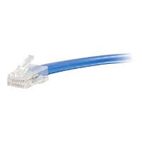 C2G 10ft Cat6 Non-Booted Unshielded (UTP) Ethernet Cable - Cat6 Network Patch Cable - PoE - Blue