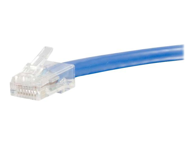 C2G Cat6 Non-Booted Unshielded (UTP) Network Patch Cable - patch cable - 75 ft - blue