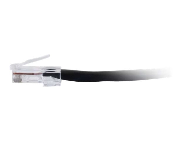 C2G 1ft Cat6 Non-Booted Unshielded (UTP) Ethernet Cable - Cat6 Network Patch Cable - PoE - Black - patch cable - 30.5 cm