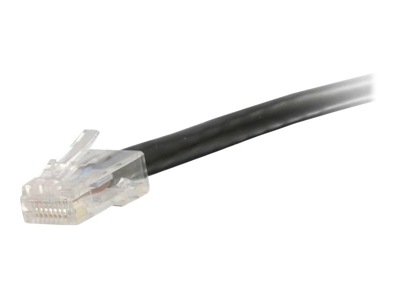 C2G 15ft Cat6 Non-Booted Unshielded (UTP) Ethernet Cable - Cat6 Network Patch Cable - PoE - Black