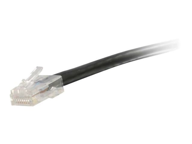 C2G 25ft Cat6 Non-Booted Unshielded (UTP) Ethernet Cable - Cat6 Network Patch Cable - PoE - Black