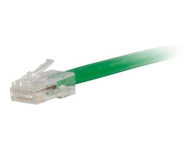 C2G 1ft Cat6 Non-Booted Unshielded (UTP) Ethernet Network Patch Cable - Green - patch cable - 1 ft - green