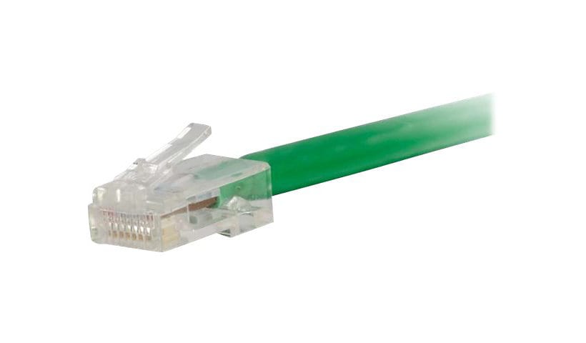 C2G 2ft Cat6 Non-Booted Unshielded (UTP) Ethernet Network Patch Cable - Green - patch cable - 2 ft - green