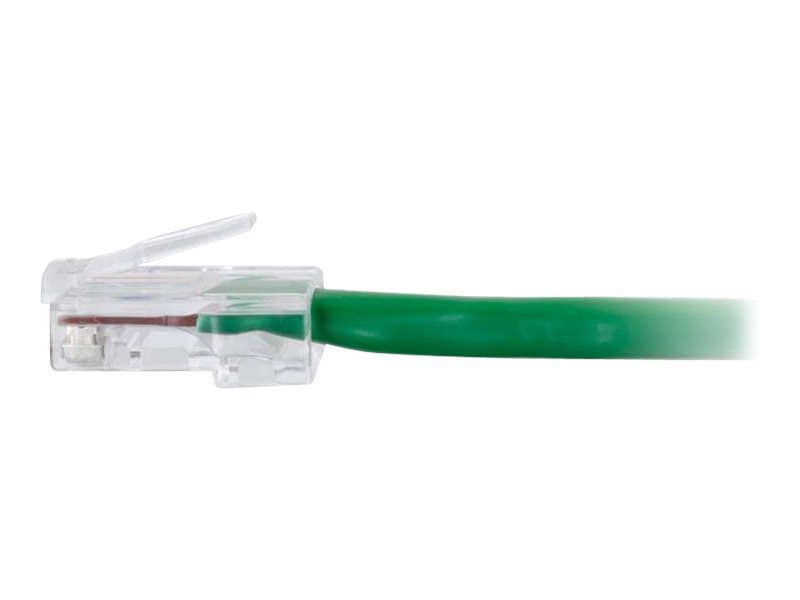 C2G 7ft Cat6 Non-Booted Unshielded (UTP) Ethernet Cable - Cat6 Network Patch Cable - PoE - Green