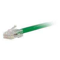 C2G 10ft Cat6 Non-Booted Unshielded (UTP) Ethernet Network Patch Cable - Green - patch cable - 10 ft - green