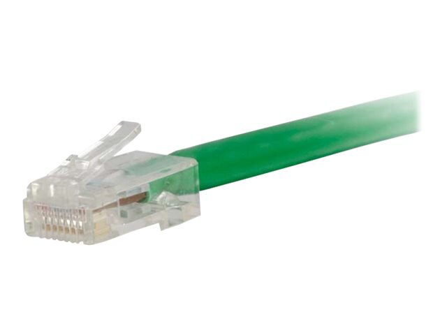 C2G 12ft Cat6 Non-Booted Unshielded (UTP) Ethernet Network Patch Cable - Green - patch cable - 12 ft - green