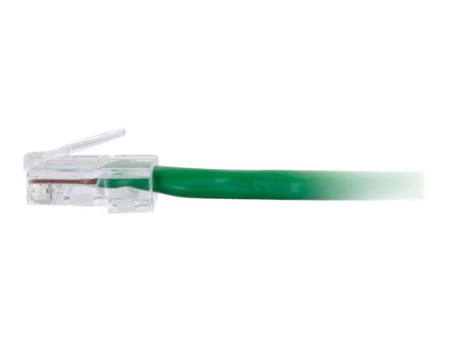 C2G 25ft Cat6 Non-Booted Unshielded (UTP) Ethernet Cable - Cat6 Network Patch Cable - Green