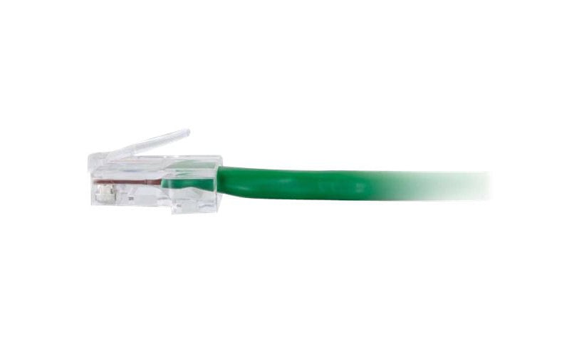 C2G 25ft Cat6 Non-Booted Unshielded (UTP) Ethernet Cable - Cat6 Network Patch Cable - Green