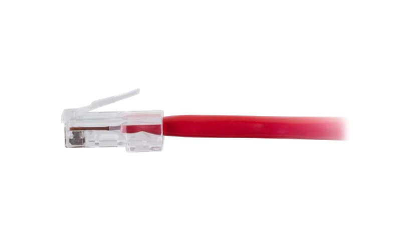 C2G 3ft Cat6 Non-Booted Unshielded (UTP) Ethernet Cable - Cat6 Network Patch Cable - PoE - Red