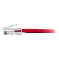 C2G 3ft Cat6 Non-Booted Unshielded (UTP) Ethernet Cable - Cat6 Network Patch Cable - PoE - Red