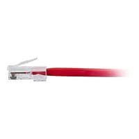 C2G 5ft Cat6 Non-Booted Unshielded (UTP) Ethernet Cable - Cat6 Network Patch Cable - PoE - Red